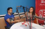 Alia Bhatt, Varun Dhawan at Student of the Year Promotion in Radio FM 93.5 & Radio Mirchi 98.3 FM, Mumbai on 3rd Sept 2012 (51).JPG